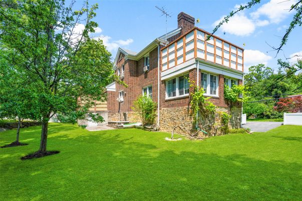 Backyard, Exterior, Facade, Brick Facade, Tudor Revival