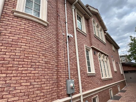 Exterior, Facade, Brick Facade, None