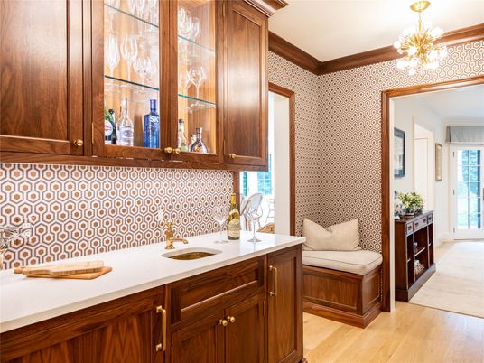 Chandelier, Interior, Wood Texture Flooring