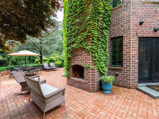 Exterior, Fireplace