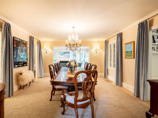 Chandelier, Dining room, Interior