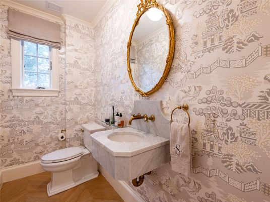 Bathroom, Interior, Wood Texture Flooring