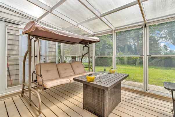 Glass Ceilings, Interior, Living room, Sun Room, Wood Texture Flooring