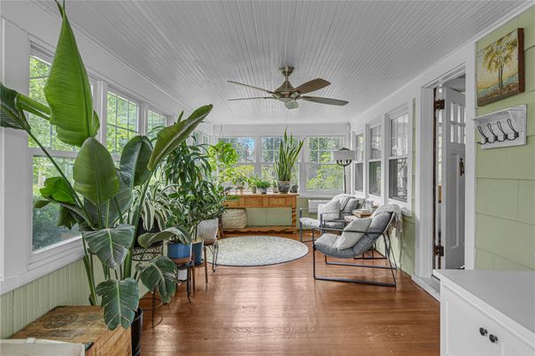 Interior, Living room, Sun Room, Wood Texture Flooring