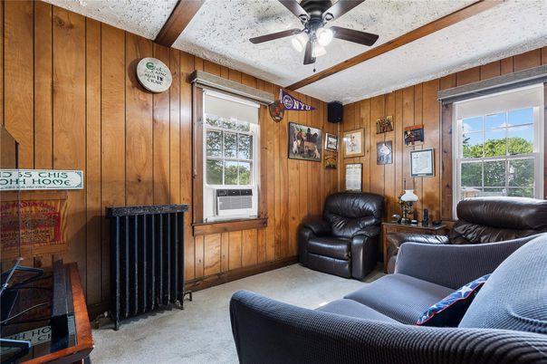 Interior, Living room, Wooden Walls