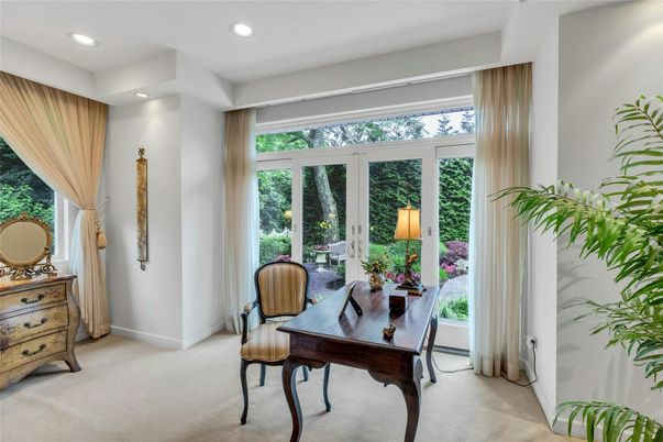 Home Office, Interior, Recessed Lighting