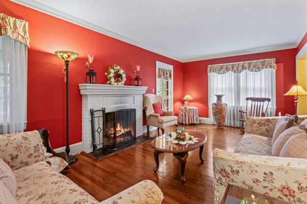Fireplace, Interior, Living room, Wood Texture Flooring
