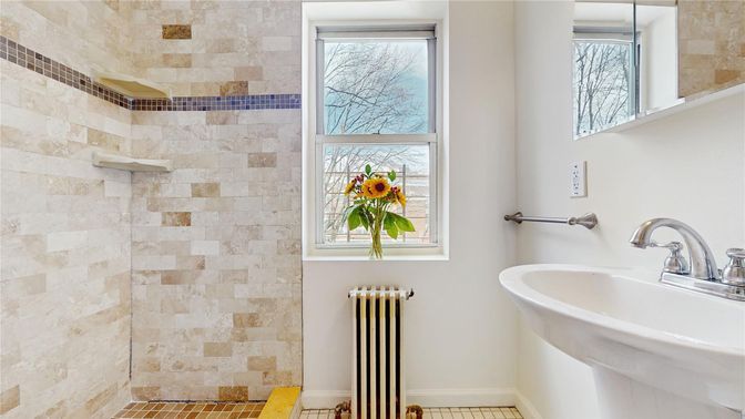 Bathroom, Interior, Stone Walls