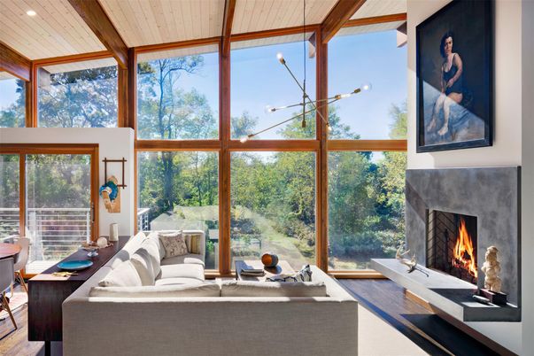 Fireplace, Interior, Living room