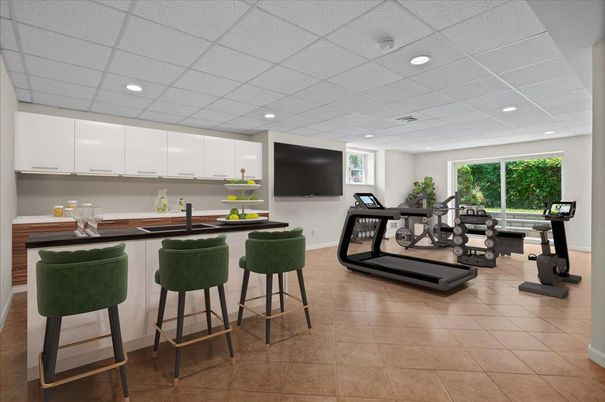 Fitness Equipment, Interior, Kitchen, Recessed Lighting