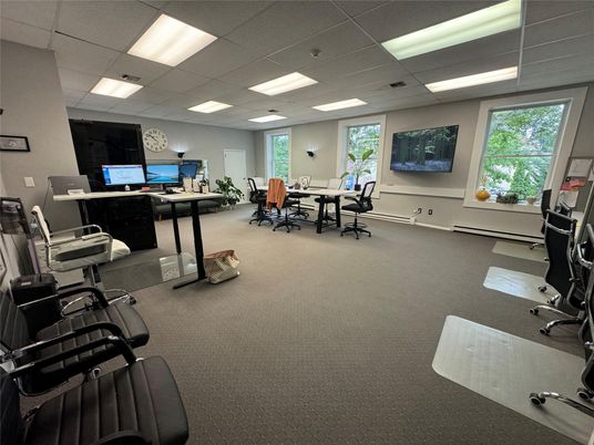 Home Office, Interior, Recessed Lighting