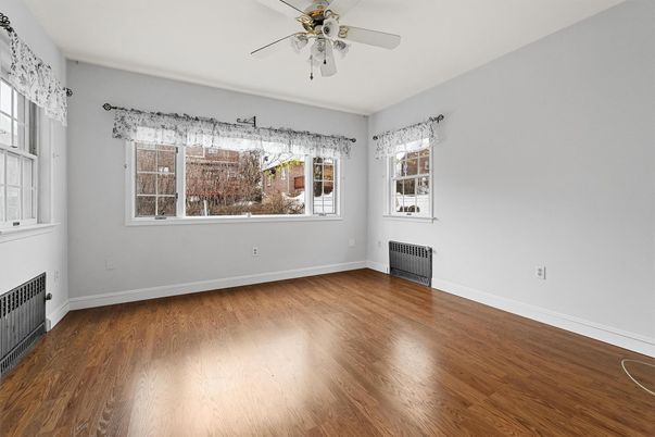 Empty room, Fireplace, Interior, Wood Texture Flooring