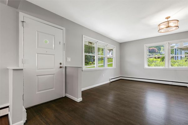 Empty room, Interior, Wood Texture Flooring