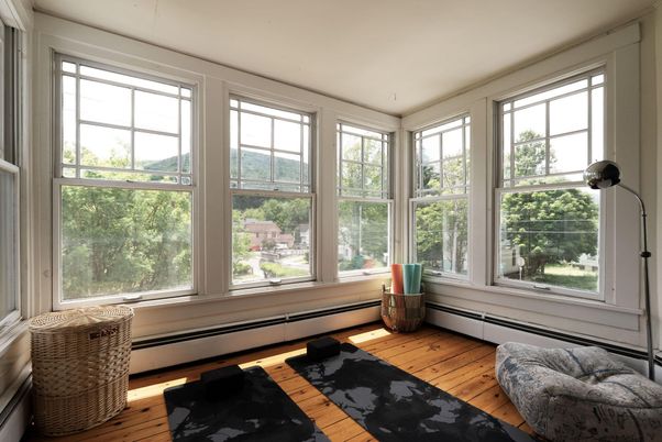 Interior, Sun Room, Wood Texture Flooring
