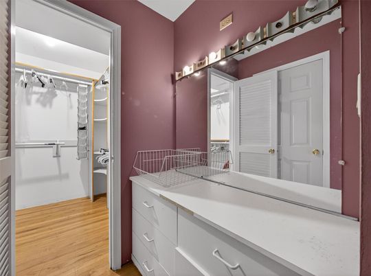Interior, Walk-in Closets, Wood Texture Flooring
