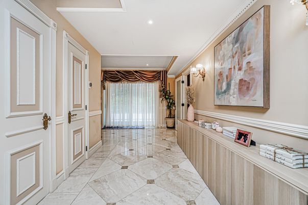 Interior, Marble, Recessed Lighting