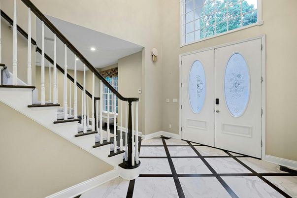 Interior, Marble, Recessed Lighting