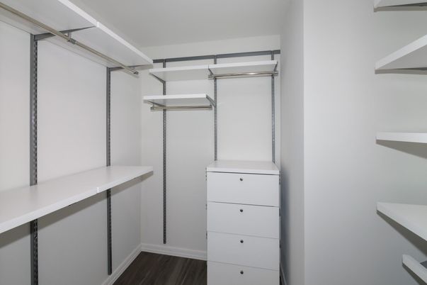 Interior, Walk-in Closets, Wood Texture Flooring