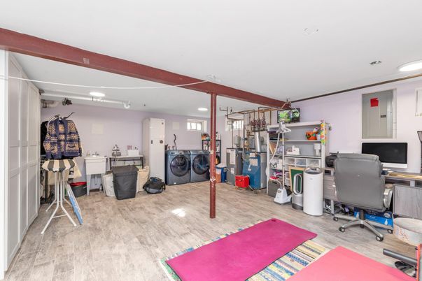 Home Office, Interior, Recessed Lighting, Washer
