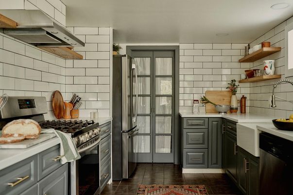 Interior, Kitchen, Stainless Steel Appliances