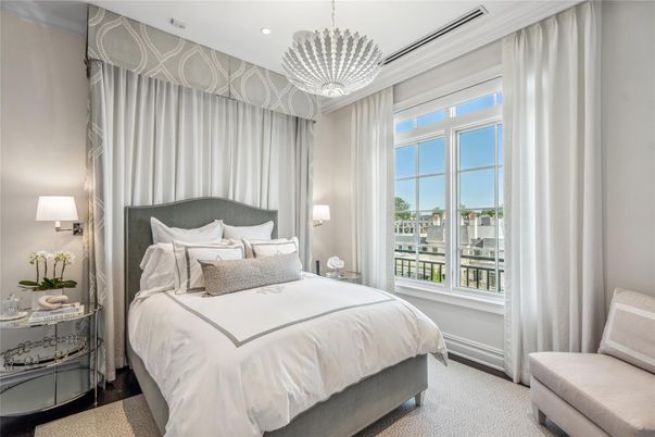 Bedroom, Interior, Pendant Lights, Recessed Lighting, Water