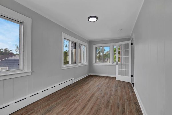 Empty room, Interior, Wood Texture Flooring