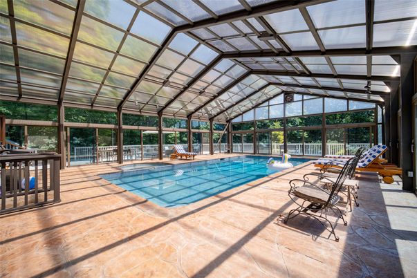 Glass Ceilings, Interior, Pool, Sun Room