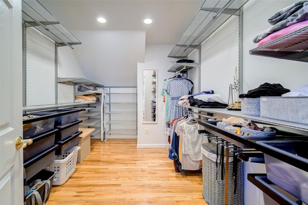 Interior, Recessed Lighting, Walk-in Closets, Wood Texture Flooring