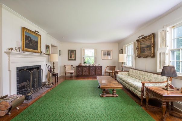 Fireplace, Interior, Wood Texture Flooring