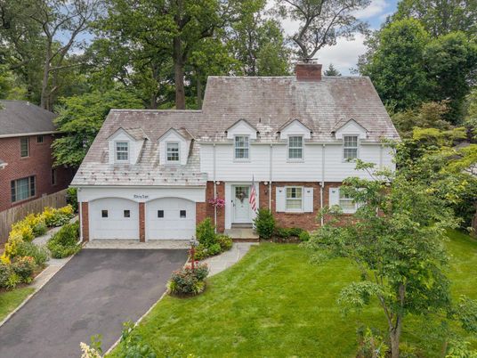 Attached, Exterior, Facade, Brick Facade, Cape Cod