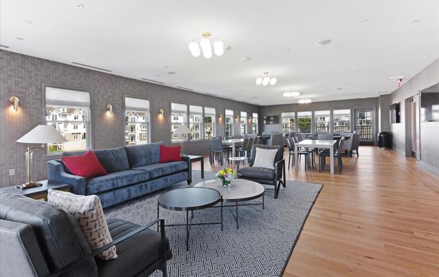Dining room, Interior, Living room, Recessed Lighting, Wood Texture Flooring