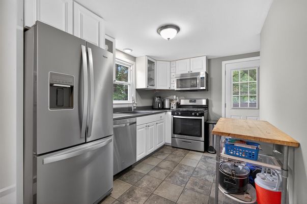Interior, Kitchen, Stainless Steel Appliances