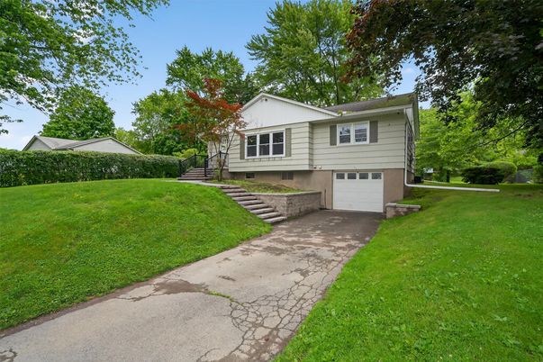 Attached, Backyard, Exterior, Facade, Raised Ranch