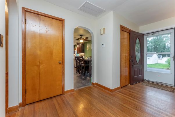 Dining room, Interior, Wood Texture Flooring