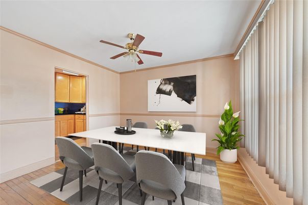 Dining room, Interior, Wood Texture Flooring
