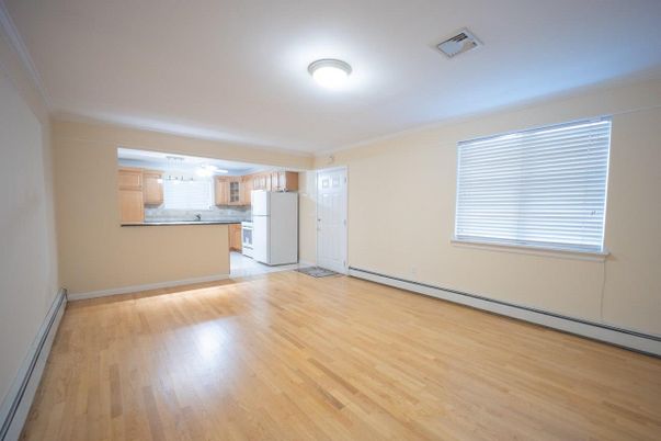 Empty room, Interior, Kitchen, Wood Texture Flooring