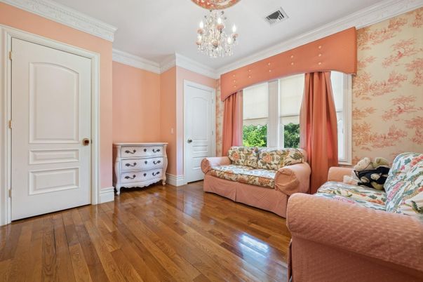 Chandelier, Interior, Living room, Wood Texture Flooring