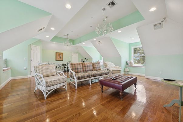 Chandelier, Interior, Recessed Lighting, Wood Texture Flooring