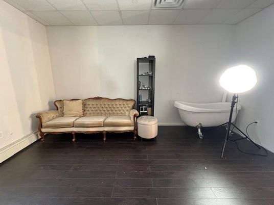 Bathroom, Free Standing Baths, Interior, Wood Texture Flooring