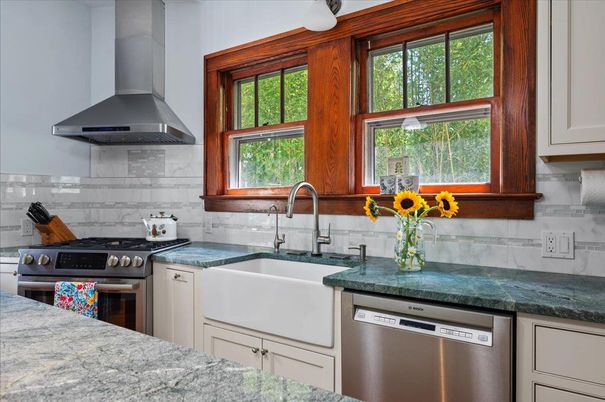 Interior, Kitchen, Stainless Steel Appliances