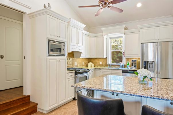 Interior, Kitchen, Recessed Lighting, Stainless Steel Appliances