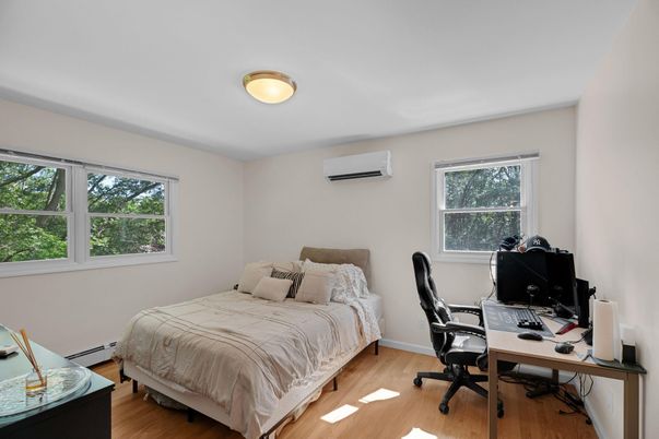 Bedroom, Home Office, Interior, Wood Texture Flooring
