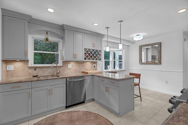 Interior, Kitchen, Pendant Lights, Recessed Lighting