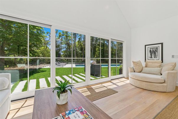 Interior, Sun Room, Wood Texture Flooring