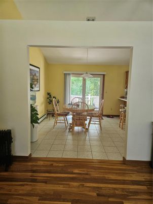 Dining room, Interior, Wood Texture Flooring
