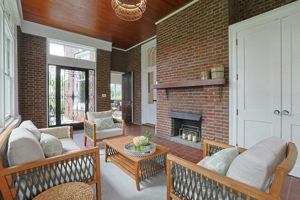 Fireplace, Interior, Living room, Stone Walls, Wooden Ceilings