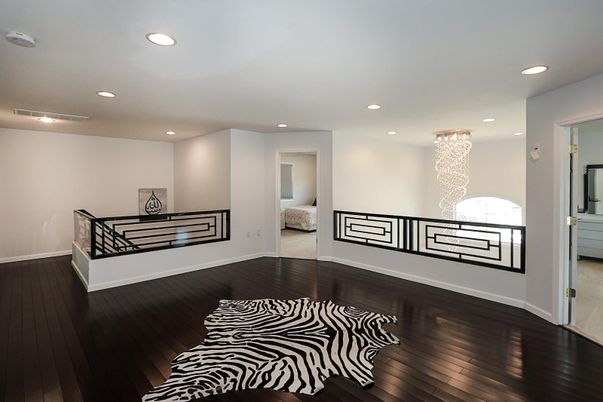 Chandelier, Interior, Recessed Lighting, Wood Texture Flooring