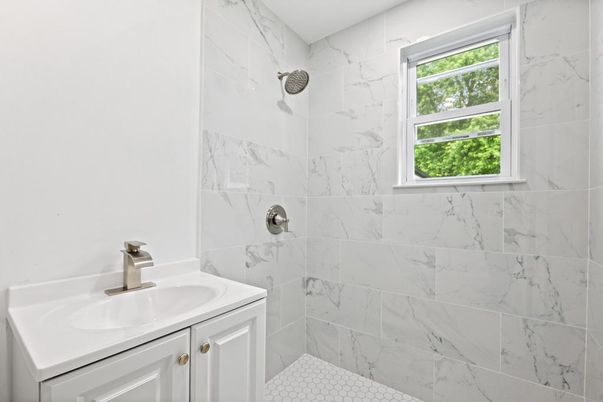 Bathroom, Interior, Marble Walls
