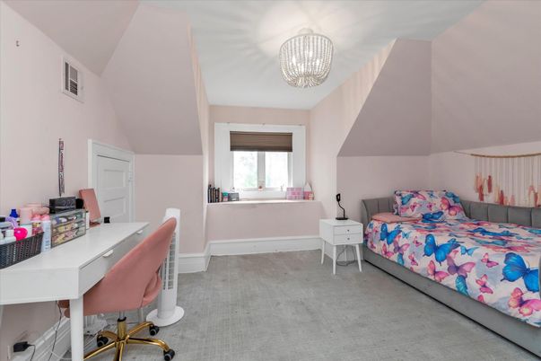 Bedroom, Chandelier, Home Office, Interior
