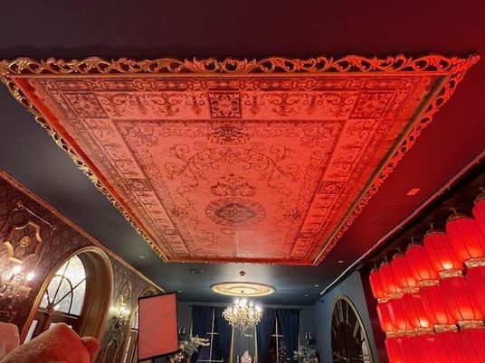 Chandelier, Interior, Recessed Lighting
